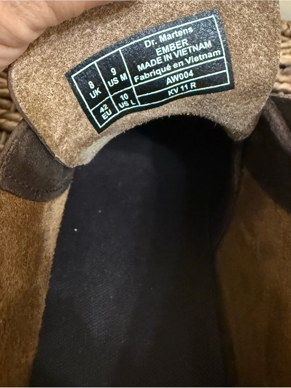 Dr. Martens Ember Brown Leather Chukka Boots sz 9